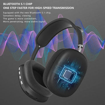 P9 Wireless Bluetooth Headset Outdoor Sports Gaming Wireless Headphones With Mic Noise Cancelling Earbuds Bluetooth Earphones FAIJO