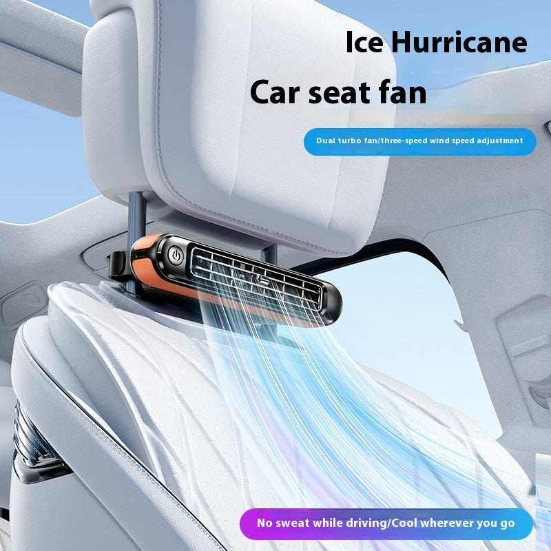Car Turbine Fan Rear Seat USB Small Fan FAIJO