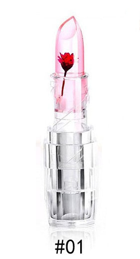 make-up flowerslipstick lip moisturizing lip balm jelly flower color lipstick FAIJO