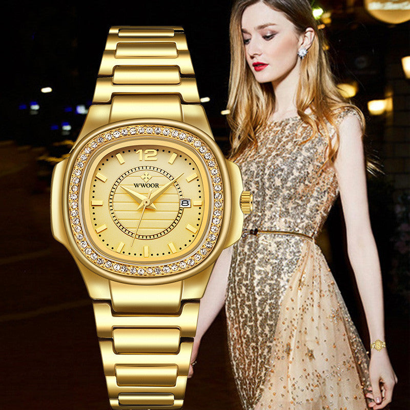 Fashion trend quartz waterproof watch 50% off