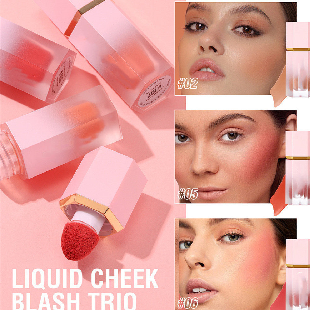 Colorful Liquid Powder Blusher For Beautifying And Brightening FAIJO